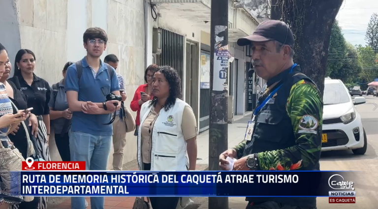La Ruta de Memoria Histórica que une a Florencia con San José del Fragua se consolida como un atractivo turístico de interés regional.