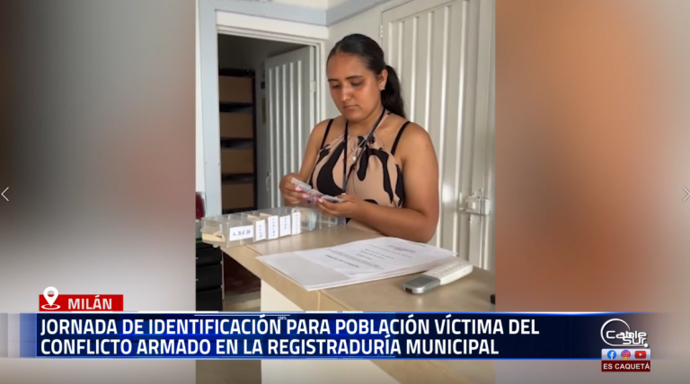La Administración Municipal de Milán desarrolla una jornada especial de identificación dirigida a las víctimas del conflicto armado, con el objetivo de promover el acceso a derechos y programas estatales.